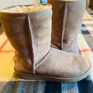 UGG Chestnut Suede Boots